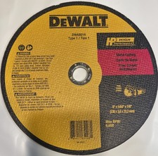 5 Packs Dewalt Thin Cut-Off Wheel DWA8018 9" X 5/64" X 7/8"