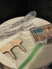 New 100 Ct Paper Parasol Picks Multi Cocktail Drink Umbrellas 4" tongs-2 picks