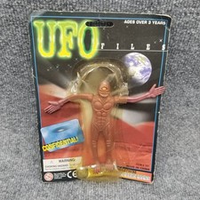 UFO Files Bendable Purple Alien 5" Action Figure Toy Concepts 1996 NIP  701