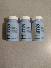 Lot of 3 50 Capsules Each Hilma Melatonin-Free Sleep Support Exp 06/2026