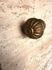 bouton ancien en laiton tiroir porte meuble