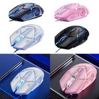Ergonomic Gaming Mouse with Customizable RGB Lighting for PC