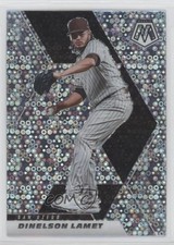 2021 Panini Mosaic Quick Pitch Silver Mosaic Prizm Dinelson Lamet #89 h3a