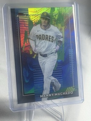 Manny Machado 2026 Topps Finest Baseball Oil Spill Refractor SSP  