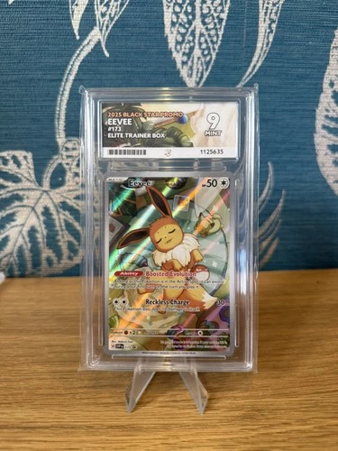 Pokémon TCG Eevee Prismatic Evolutions Pokémon Promo ACE 9