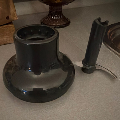 KitchenAid Zerkleinerer Messeraufsatz (Deckel) 500 ml, Deckel/Antrieb, schwarz