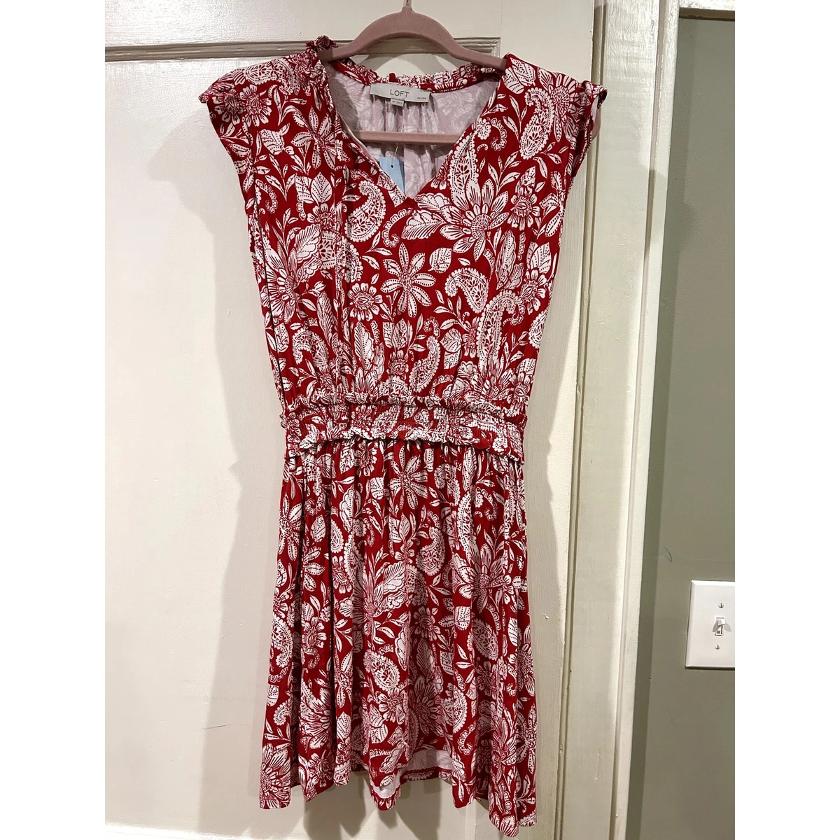LOFT Red Dresses for Women for sale | eBay