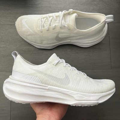 NEW Nike ZoomX Invincible Run FK 3 Mens Size 10.5 White Running Shoes DR2615-103