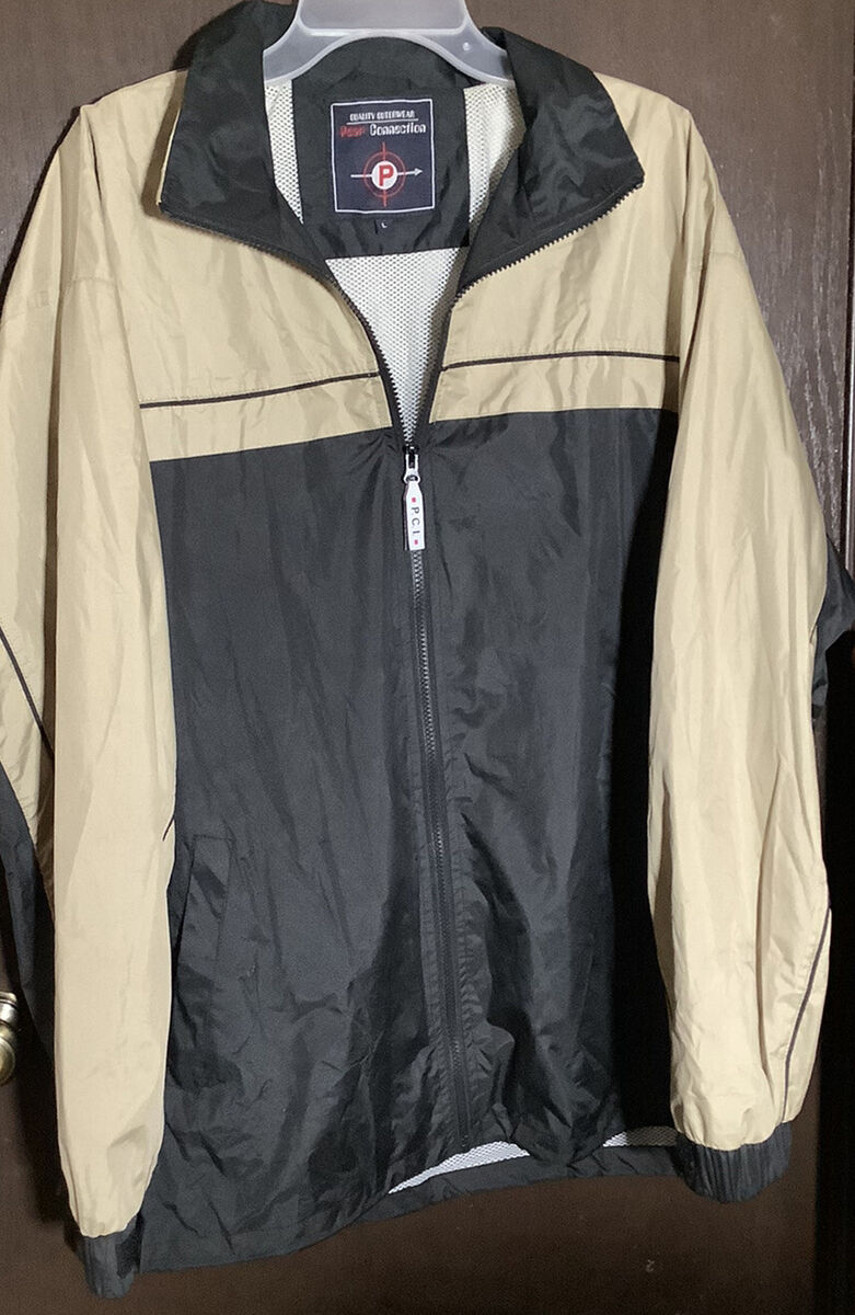 Men's Pear Connection Inc Jacket Windbreaker PCI Jacket Size L ...