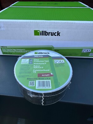 illbruck Klebeband / ME315 / Totalschutzband / 60mm x 25m. 12 Rollen pro Karton