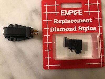 ORTOFON CARTRIDGE AND NEW AFTER MARKET D20S STYLUS WITH NEEDLE GUARD IN CASE