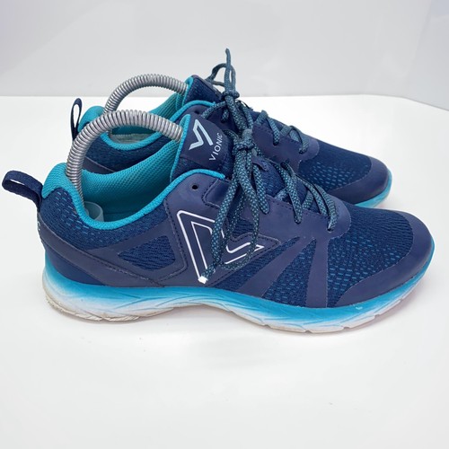 vionic blue sneakers