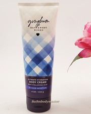 Bath and Body works GINGHAM Ultra Shea Body CREAM lotion 8 Fl oz NEW