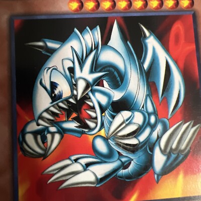 Vintage 1996 Yu-Gi-Oh Card -LCYW-EN103 -BLUE-EYES TOON DRAGON *1st