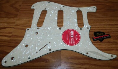 Fender Squier Stratocaster Pickguard Pearloid Classic Vibe Project Guitar Parts