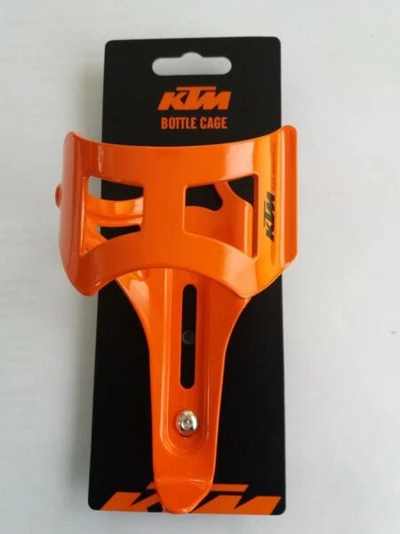 KTM Trinkflaschenhalter Alu orange Side Alloy Fahrrad Bike MTB NEU - Bild 1 von 2