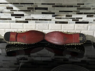 Men's Gold/Silver Spiked Dress Shoes. Great For Prom or Homecoming. Size 10  | eBay