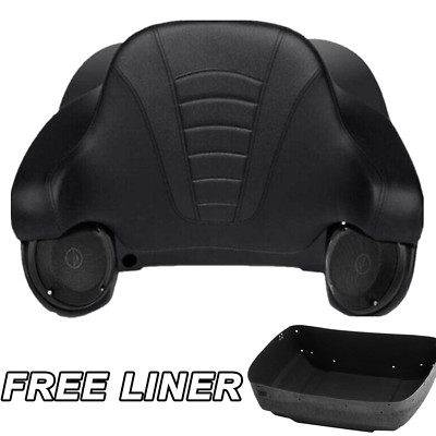 King Trunk Speakers Backrest Pad Fit Fit For Harley Touring 2014-Up US
