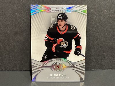 SHANE PINTO Ultimate Introductions Rookies 2021-22 UD Ultimate Hockey UI-67 NHL!