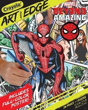 Spiderman Beyond Amazing: 2022 Crayola Art with Edge Free Shipping 