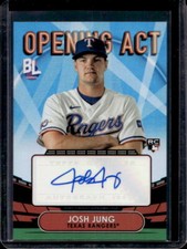 2023 Topps Big League Josh Jung Opening Act Auto RC #OAA-JJ