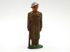 Antique Manoil Barclay Lead Toy Soldier At The Ready