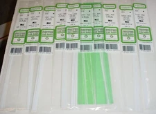 Evergreen Styrene Solid Round Rod Plastic Assortment 10 packs 14" Made in USA 