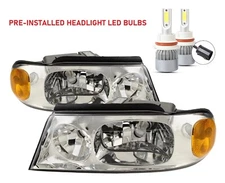 HOLIDAY RAMBLER VACATIONER 2004 2005 LED HEADLIGHTS HEAD LIGHTS LAMPS RV