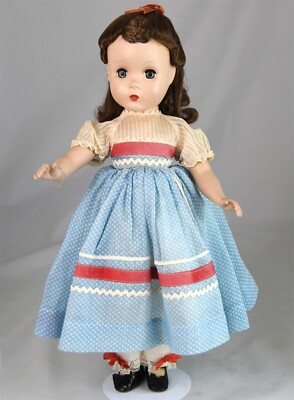 Madame Alexander 14'' Beth Hard Plastic Little Women 1950s Maggie Face