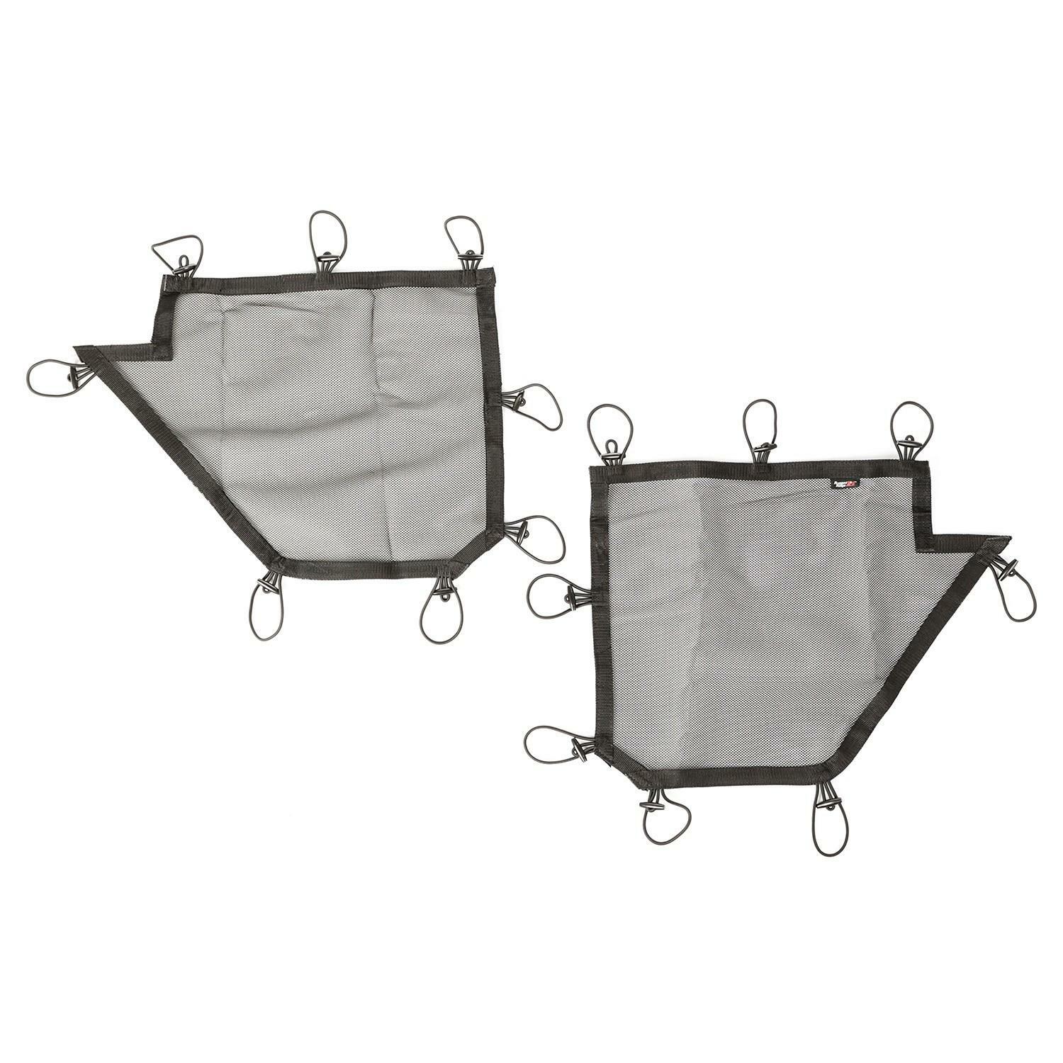 Housse de porte tube arrière noire pour Jeep Wrangler JKU 2007-2018