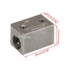 Mini dado di alimentazione scorrevole incrociato parti tornio per C2/SC2/C3/CX704/G8688/SOGI M1-250/BD-7