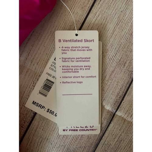 Nueva falda Free Country Freeze 2B activa talla grande rosa brillante - Imagen 5 de 10