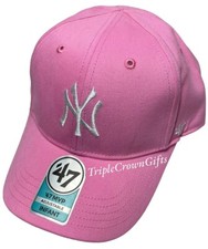 MLB New York Yankees '47 Brand INFANT MVP Hat Rose Pink