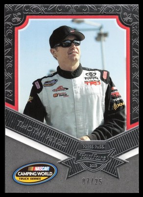 2012 Press Pass Fanfare Silver #75 Timothy Peters #07/25
