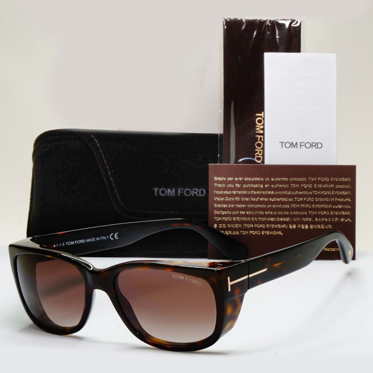 Tom Ford TF441 Carson SUNGLASSES tom-ford-tf441-52k-carson-dark  main image 2