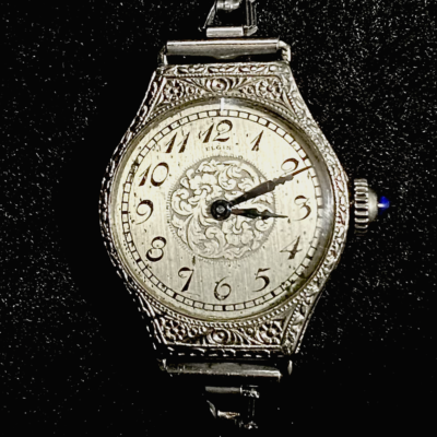 Vintage Lady Elgin 14K Gold Filled Ladies Wrist Watch  display picture 1