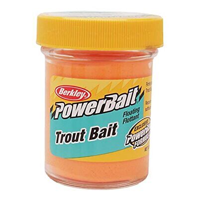 Berkley PowerBait Original Scent Fl. Orange Btbf02 Trout Bait for sale  online