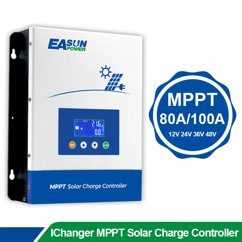 Easun 20-100A MPPT Solarladeregler 12V 24V 36V 48V Solar Controller Regulator - Bild 4 von 4
