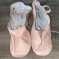 Theatricals Footwear Women's Split Sole Pink Ballet Shoes Size 8.5 M NEW W/ Box