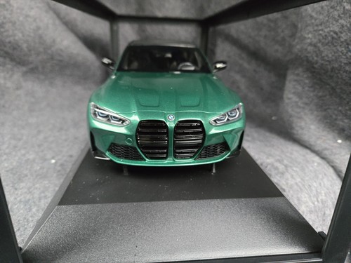 Minichamps 1:18 BMW M3 2020 green metallic in OVP - Bild 4 von 6