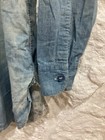 Vintage 40s WWII WW2 USN Navy Chambray Denim Shirt Stencil Named As Is Men's XL — photo 4