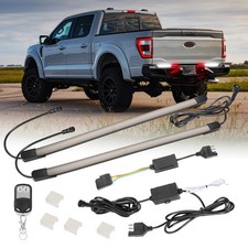 2pcs Amberwhiteredblue Truck Strobe Light Bar Flashing Indicator Runing Light