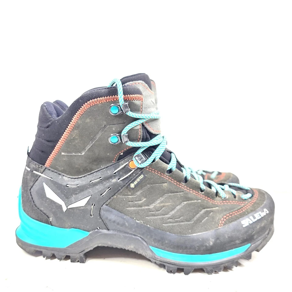 Botas de Senderismo Salewa WS MTN Trainer Mid GTX Imán/Verde Viridiana Talla 9.5 Foto 2 de 4