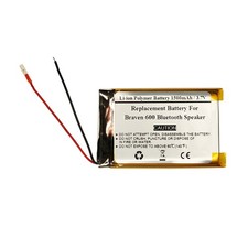 1500mAh 3.7V Replacement Battery for Braven 600 Bluetooth Speaker, PS403648T