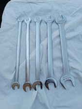 Vintage Craftsman SAE 5pc Thin Tappet Wrench Set -V USA w/Rare 17/32nd VGC USA