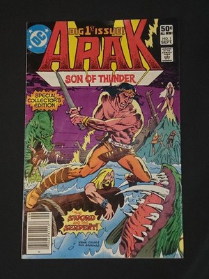 Arak: Son Of Thunder #1 VG KEY 1st app Angelica DC VINTAGE Bronze Age 