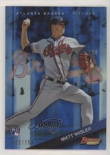 2015 Bowman's Best Blue Refractor 122/150 Matt Wisler #41 y0i