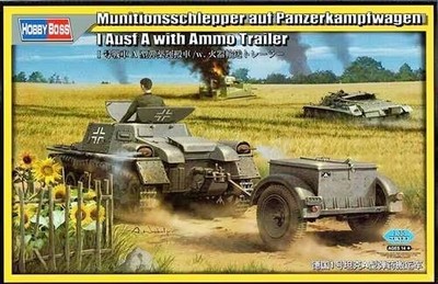 Hobbyboss 80146 1:35 Munitionsschlepper auf Panzerkampfwagen I ausf A Trailer