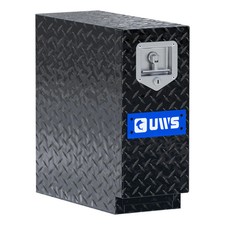Uws Gloss Black Aluminum 18 Drawer Truck Tool Box Toolbox Storage Cargo