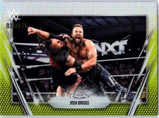 2026 Topps Chrome WWE Josh Briggs Yellow /275